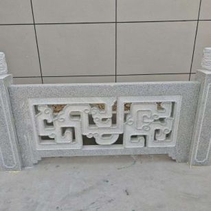 玉溪芝麻白河道栏杆 桥栏杆