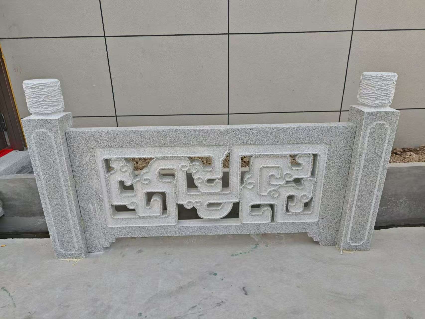 玉溪芝麻白河道栏杆 桥栏杆