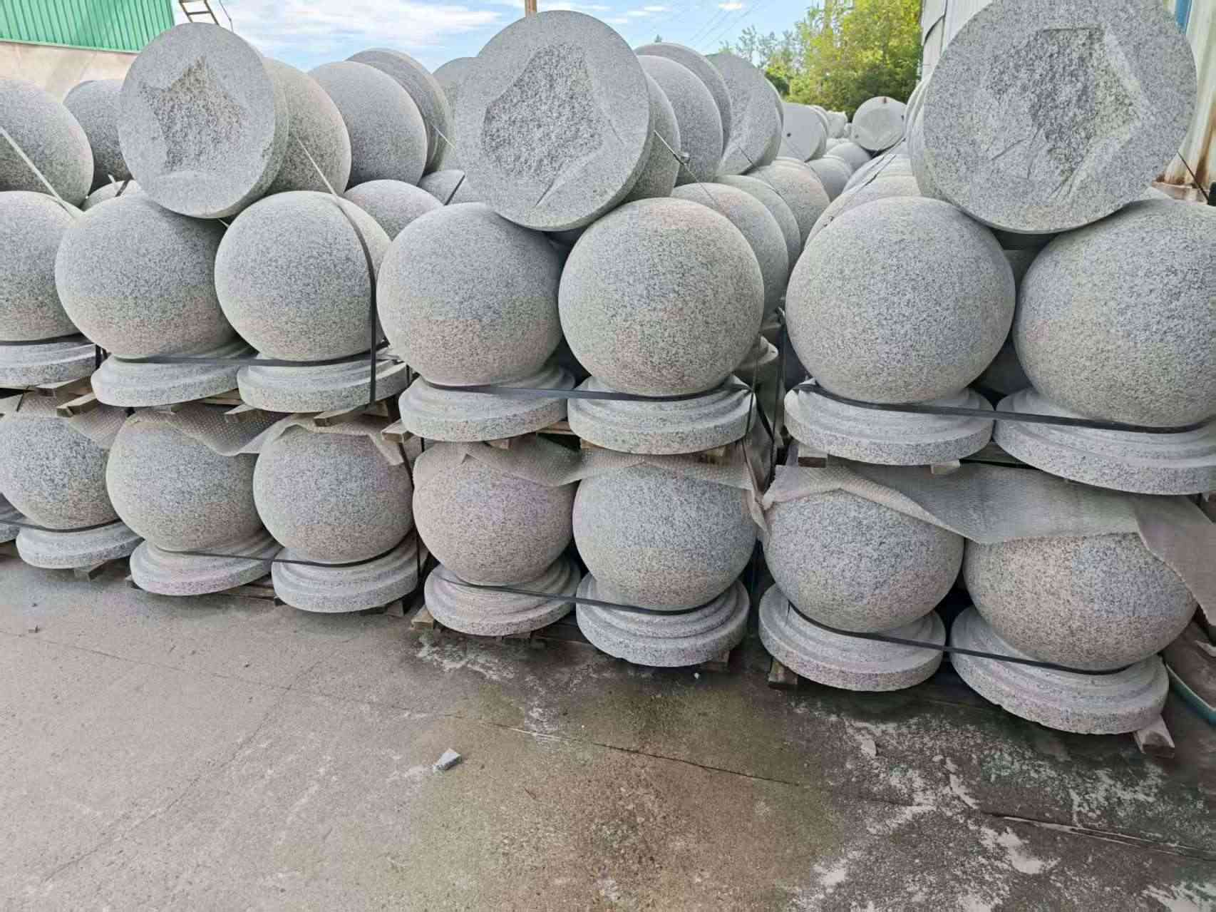 玉溪圆球石球挡车球
